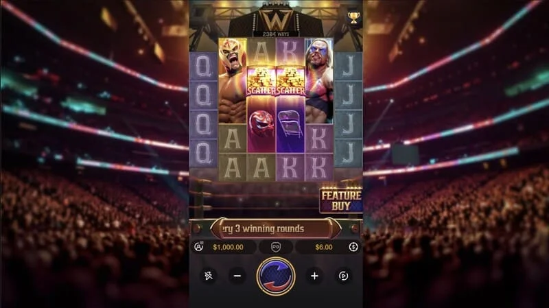 Reel Royale Showdown - ecranul de joc cu miză mare